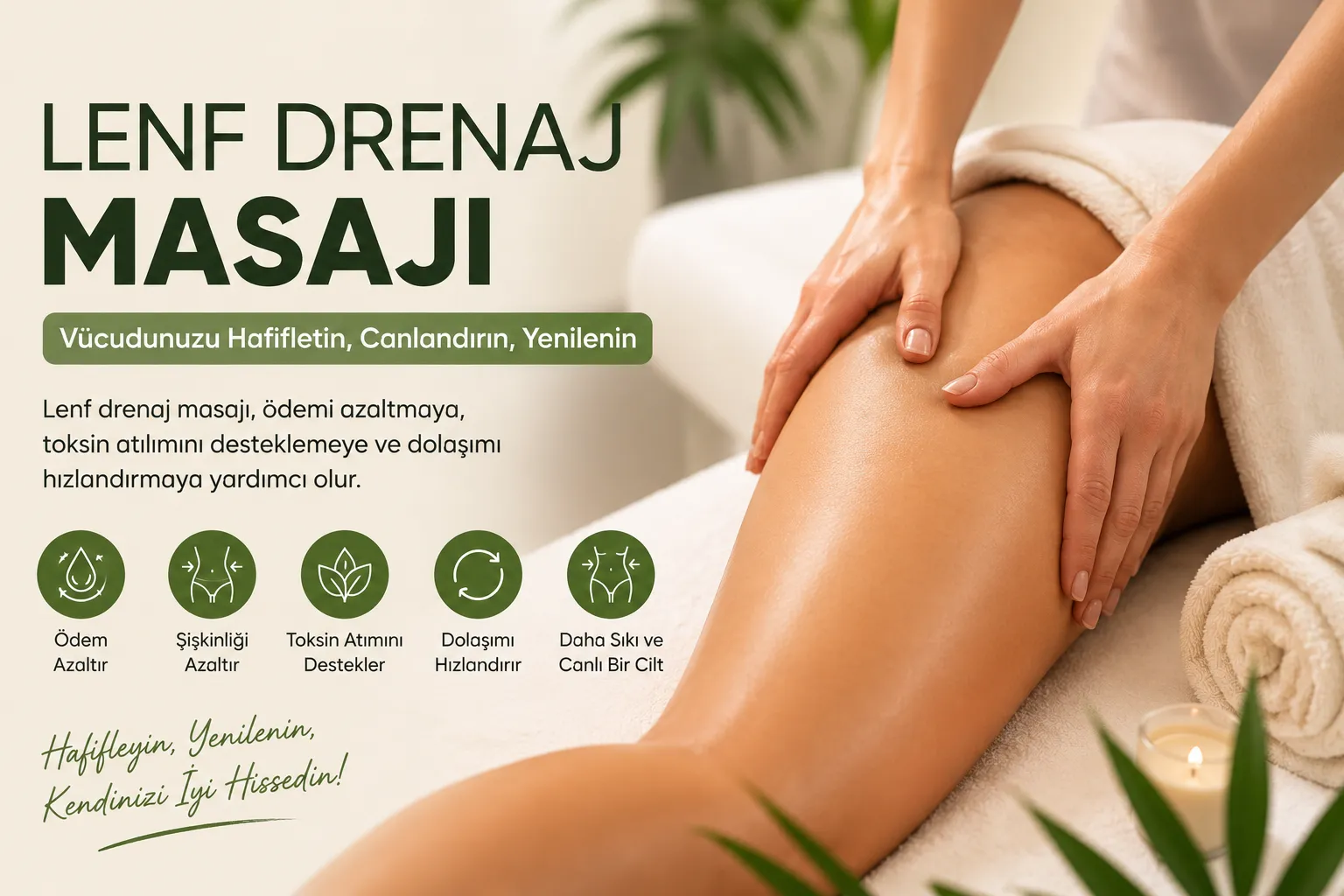 Lenf Drenaj Masajı Nedir? Faydaları ve Etkileri