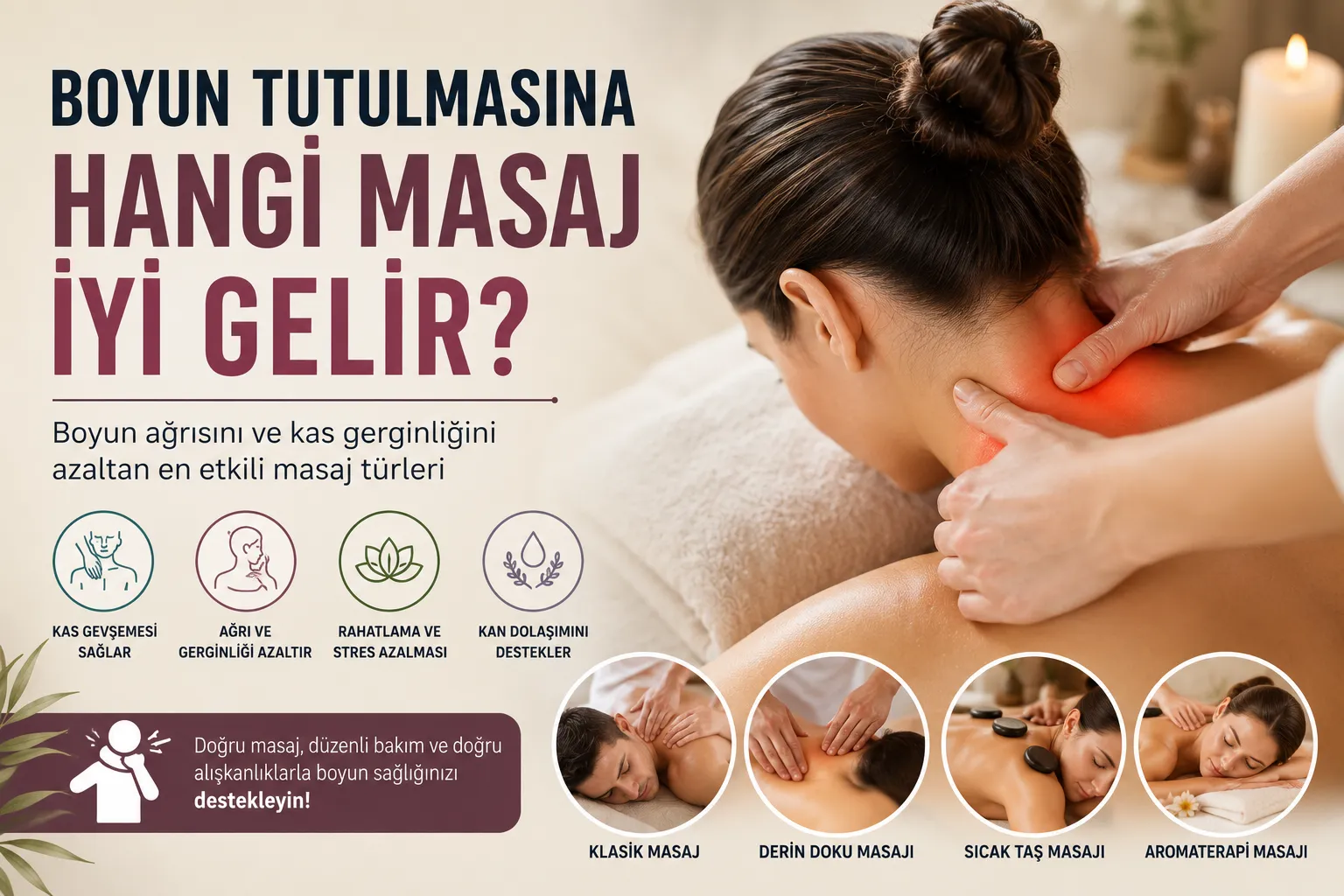 Boyun Tutulmasına Hangi Masaj İyi Gelir?